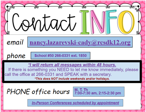 Contact Info